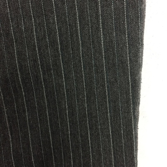 Penningtons Pinstripe Pants Womens Plus Size 18 Gray Straight Leg Trousers - Picture 3 of 9